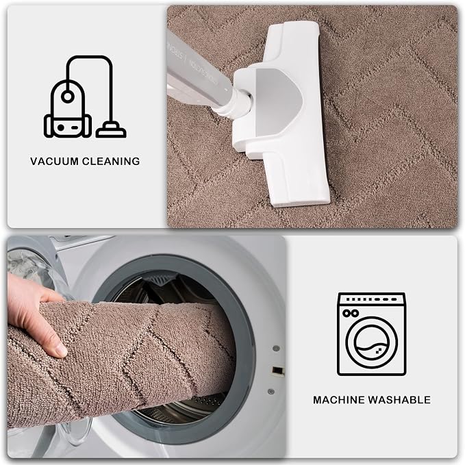 PURRUGS Dirt Trapper Door Mat 32" x 47", Non-Slip Machine Washable Entry Rug - Image 7