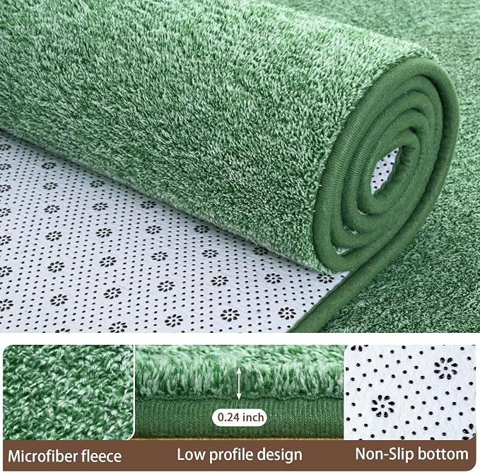 AROGAN Washable 2x6 Runner Rug for Hallway, Long Runner Rugs wtih Soft Memory - Image 4
