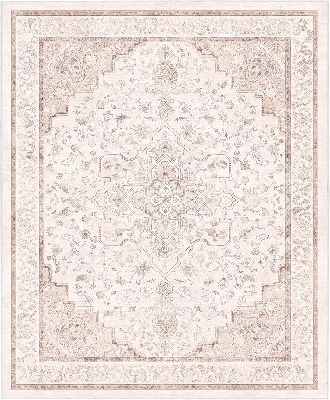 Marsail 5x7 Machine Washable Area Rug, Soft & Slip-Resistant Large Area Rug by Marsail