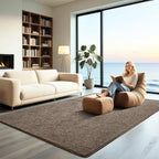 HQAYW 4x6 Area Rugs for Living Room Bedroom, Modern Thickened Memory Foam Soft - Image 3