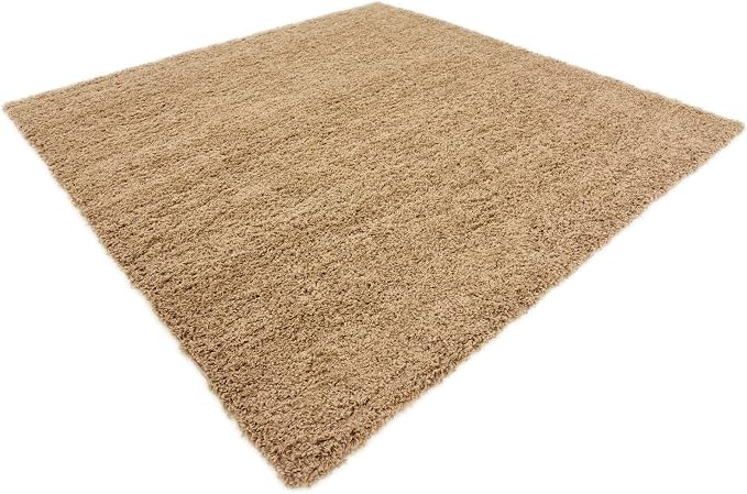 Unique Loom Solid Shag Collection Area Rug - Image 5