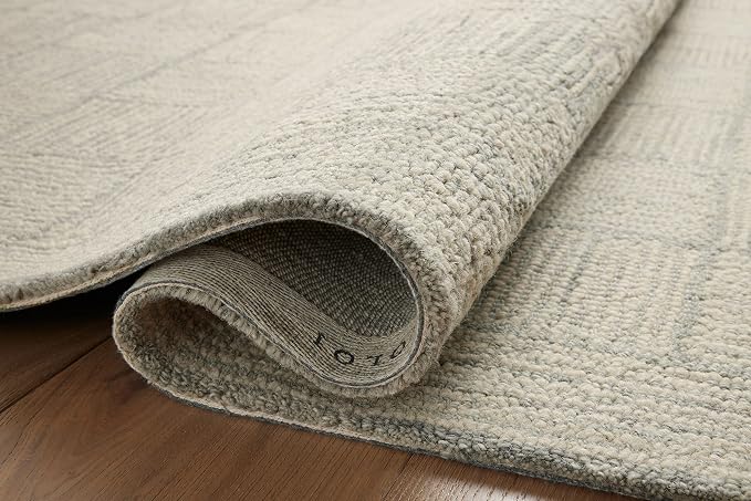 Loloi Chris Loves Julia Francis Collection FRA-03 Silver/Sky 2'-3" x 3'-9" - Image 11