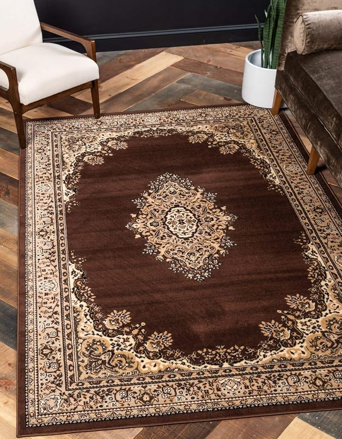 Unique Loom Reza Collection Traditional Persian Style Area Rug, 8 x 10 ft by UniqueLoom