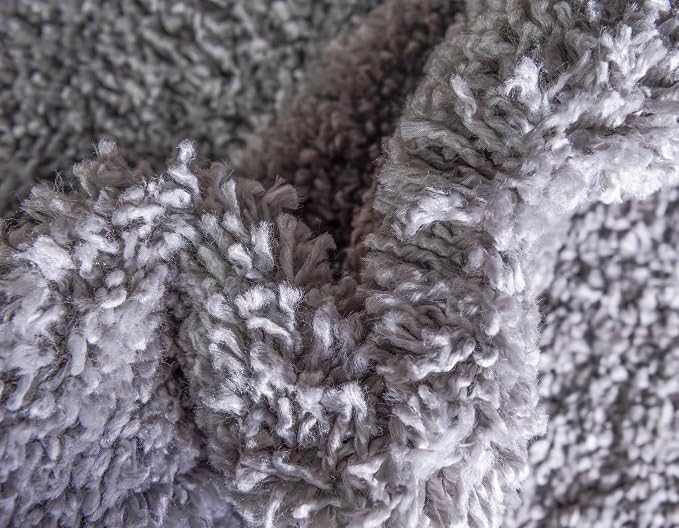 Unique Loom Davos Shag Collection Area Rug - Image 11