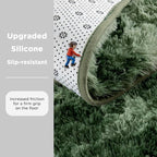 Andency Soft Area Rugs for Living Room Bedroom, 3x5 Non-Slip Fluffy Shag Carpet - Image 5