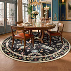 Lahome Insect Washable Round Area Rug, Soft Round Rugs 6ft Ultra-Thin Non-Slip - Image 3