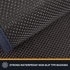 PURRUGS Dirt Trapping Door Mat 20" x 31.5", Non-Slip Machine Washable Entry Rug - Image 4