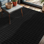 CAMILSON Modern Black Non Slip Rug 3x5 Ultra Soft High Pile Area Rugs Non Skid - Image 9