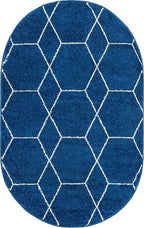 Unique Loom Trellis Frieze Collection Area Rug - Image 9