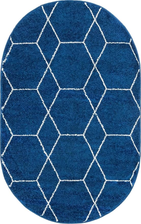 Unique Loom Trellis Frieze Collection Area Rug - Image 9
