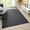 LUXE WEAVERS Modern Farmhouse Smoke 6x9 Washable Area Rug, Anti-Slip Diamond by LuxeWeavers
