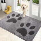 PURRUGS Dirt Trapping Door Mat 24" x 35.5", Non-Skid/Slip Machine Washable by PURRUGS