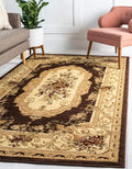 Unique Loom Versailles Collection Traditional Classic Floral Motif Area Rug by UniqueLoom
