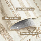 jinchan Boho 4x6 Area Rugs - Image 3
