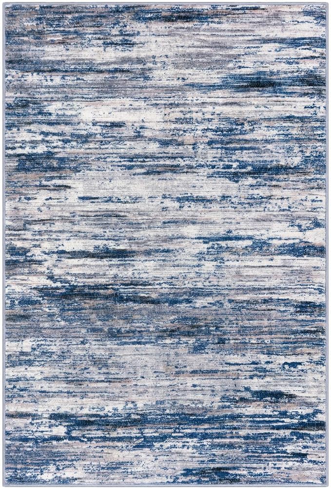 5x7 Modern Abstract Area Rug for Bedroom, Non-Shedding Rugs for Living Room - Image 8