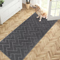 PURRUGS Dirt Trapping Door Mat 32" x 70", Non-Slip Machine Washable Entry Rug by PURRUGS