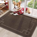 BEQHAUSE Door Mat 24" x 36", Non-Slip Door Mats Indoor Entryway Rugs Washable by BEQHAUSE