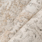 8x10 Washable Area Rug Beige Vintage Distressed Large Rug - Image 8