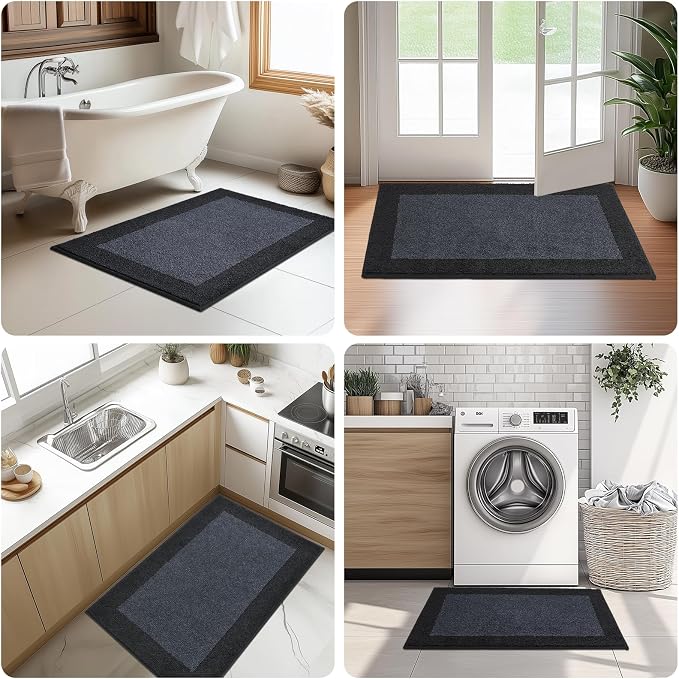 Machine Washable Kitchen Rug 32" x 72", Non Slip Indoor Door Rug, Absorbent - Image 6