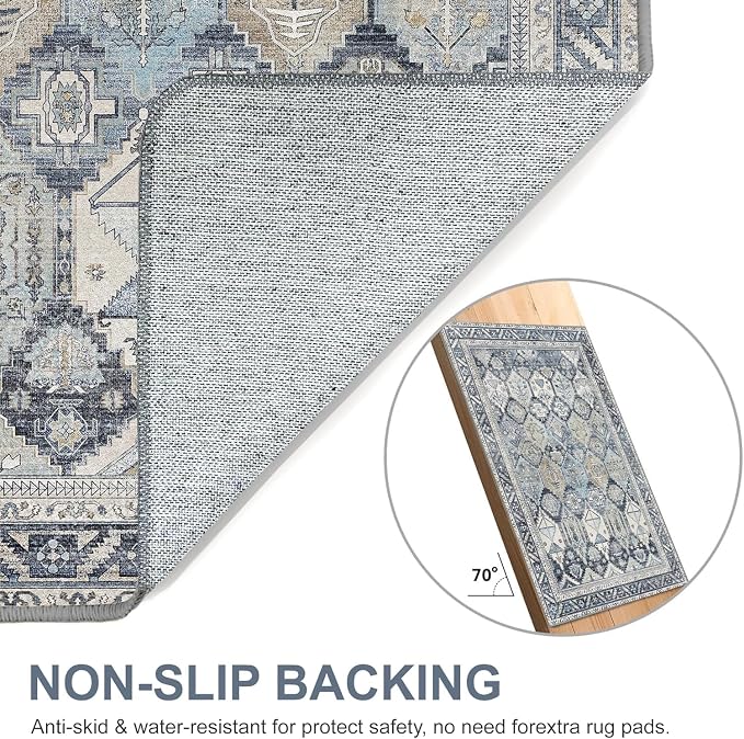 Bavni Kitchen Rug 2x5 Runner Rugs - Image 7