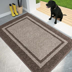 PURRUGS Dirt Trapping Door Mat 32" x 48", Non-Slip/Skid Machine Washable by PURRUGS