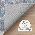 SERISSA Area Rug 4x6 Boho Rugs for Bedroom, Washable Non-Slip Living Room Rugs - Image 3