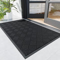 Durable Indoor Outdoor Door Mat, Non-Slip Backing, Stain and Fade Resistant by Naturehydro