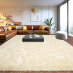 Extra Large Fuzzy Rug Fluffy Rug by Isdook