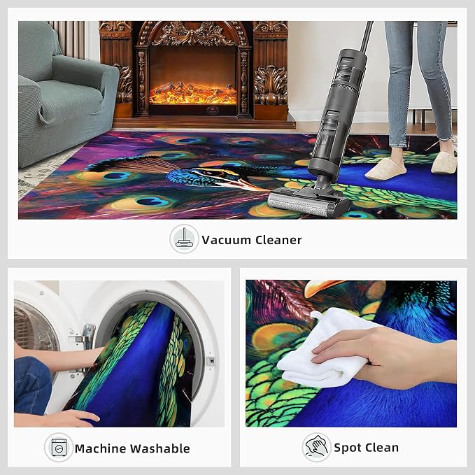Peacock Rugs for Bedroom - Image 7