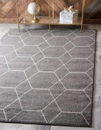 Unique Loom Trellis Frieze Collection Area Rug by UniqueLoom