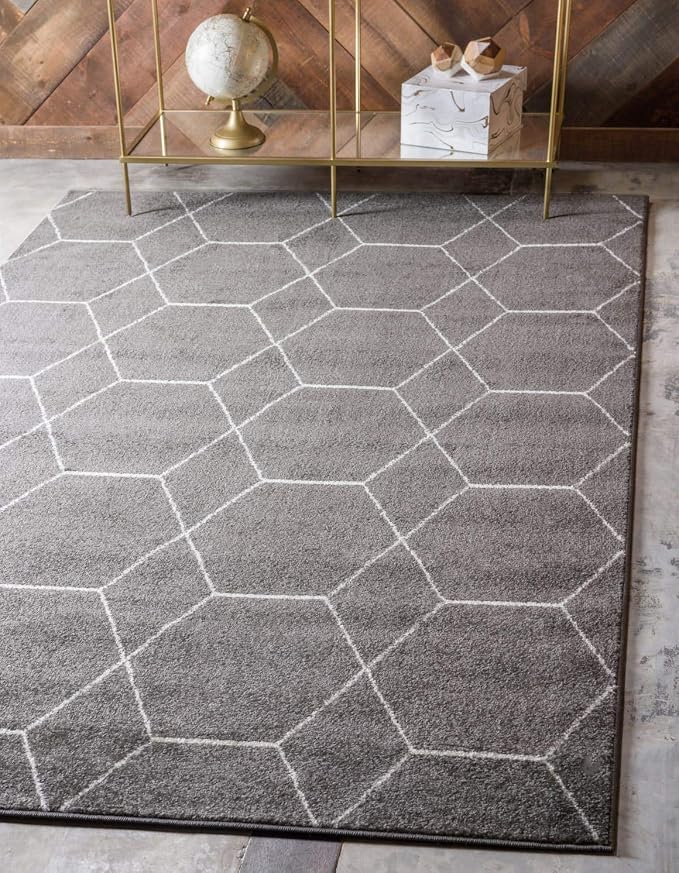 Unique Loom Trellis Frieze Collection Area Rug by UniqueLoom