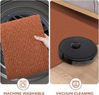 KOZYFLY Washable Area Rug 5x7 ft Rubber Backed Non Slip Rugs - Image 7