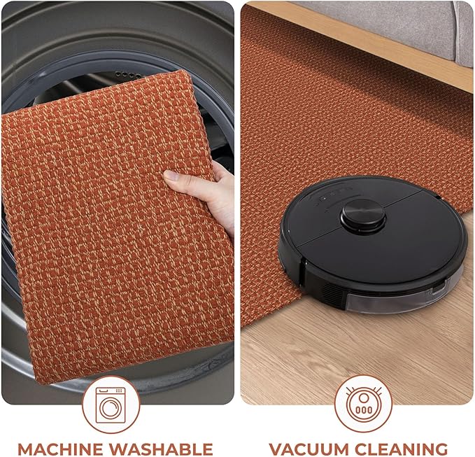 KOZYFLY Indoor Door Mat 2x3 ft Small Area Rugs Washable Front Door Mat Non Slip - Image 7