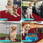 OLANLY Dog Door Mat for Muddy Paws 40x24, Absorbs Moisture and Dirt, Absorbent - Image 7