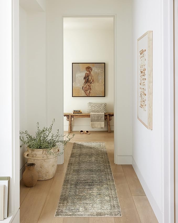Loloi Amber Lewis Morgan Collection MOG-04 Sea/Sage 3'-6" x 5'-6" Accent Rug - Image 4