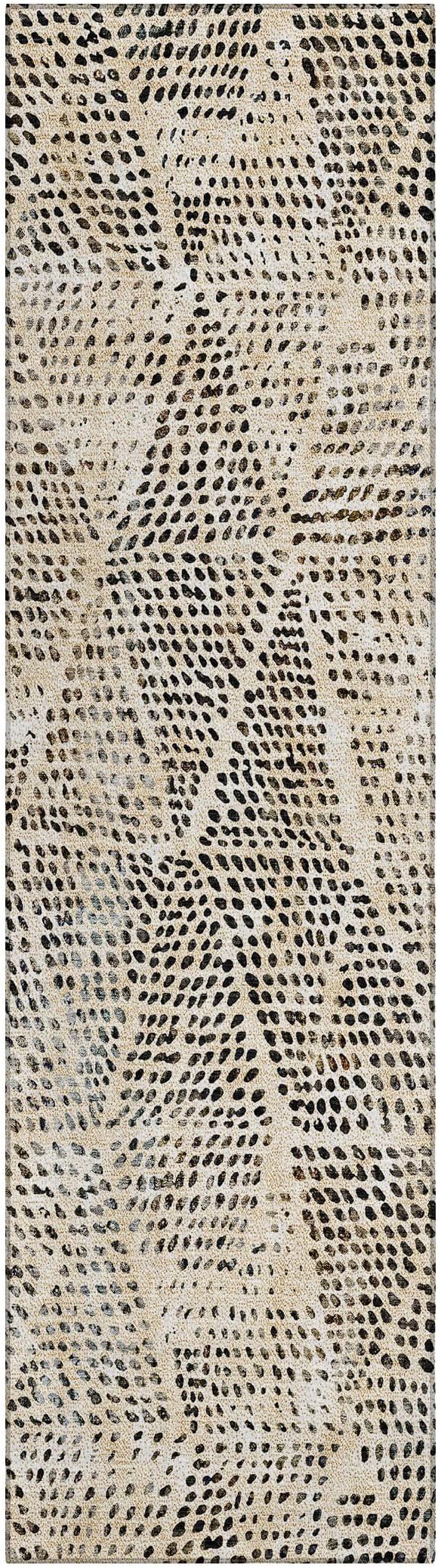 Addison Rugs Chantille ACN591 Beige 2'3" x 7'6" Indoor Outdoor Hallway Runner by AddisonRugs