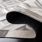 Premium Diamond Patterned Leather Area Rug - Image 5