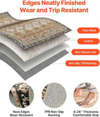 VEVOR 9 x 12 ft Area Rug Large Washable Rug Non-Slip and Tear-Resistant Soft - Image 6