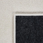 Paco Home Solid Area Rug in Cream Modern Plain Design, Size: 5'3" x 7'3" - Image 4