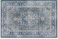 RUGGABLE Washable Area Rug – Kamran Admiral Blue 2x3, Stain-Resistant, Non-Slip by RUGGABLE