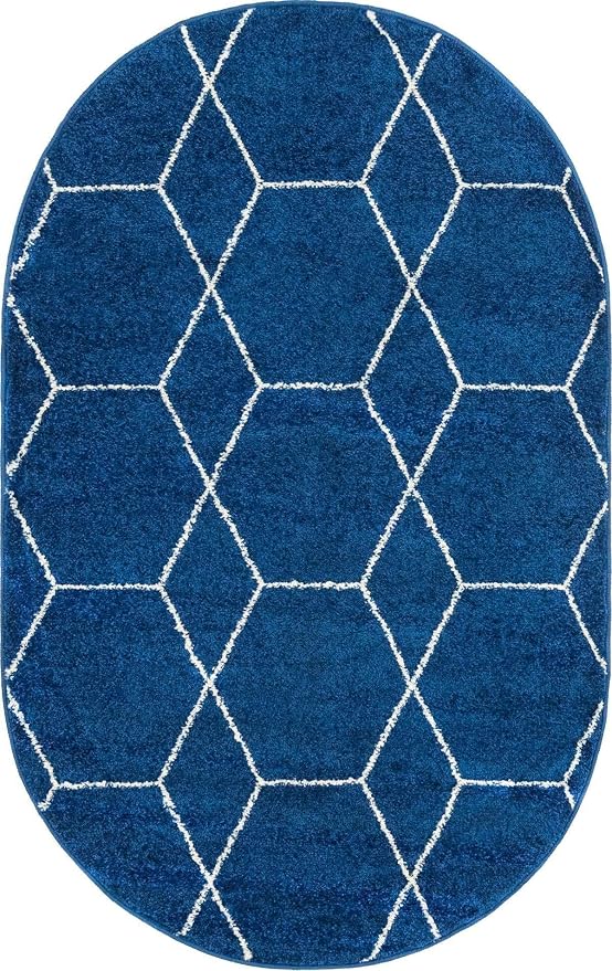 Unique Loom Trellis Frieze Collection Area Rug - Image 11