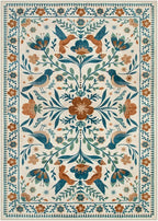 Moynesa Bedroom Rug 5x7, Washable Modern Bohemian Area Rugs by Moynesa