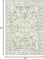 Lahome Boho Rugs for Living Room 5x7, Machine Washable Area Rugs Non-Slip - Image 2