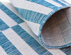 Unique Loom Outdoor Striped Collection Area Rug - Image 5