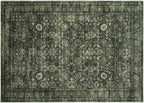 Morebes Washable Green 5x7 Area Rugs, Vintage Soft Bedroom Rug Non Slip - Image 9