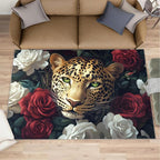 Leopard Rugs for Bedroom by Unknown