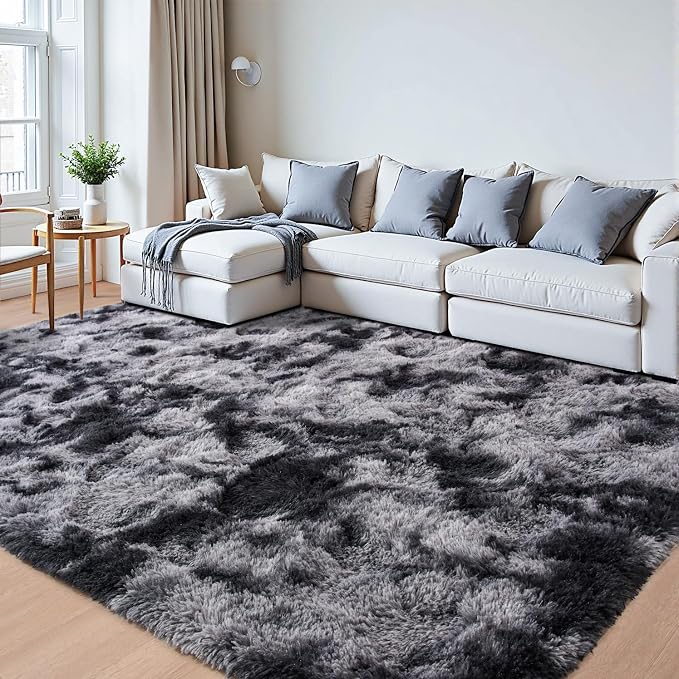 Beglad Shag Rugs for Living Room, Area Rugs 5x7 Feet Upgrade Anti-Skid Modern - Image 9