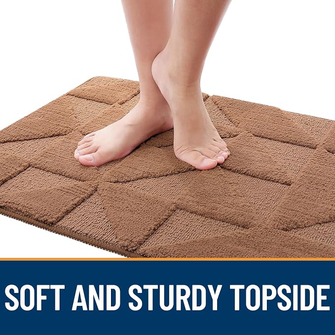 OLANLY Door Mats Indoor, Dirt Resist, Entrance Washable Mat, Low-Profile Inside - Image 3