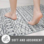 KUTA Moroccan Rugs for Entryway, Non-Slip Washable Ultra Soft Hallway Runner Rug - Image 5