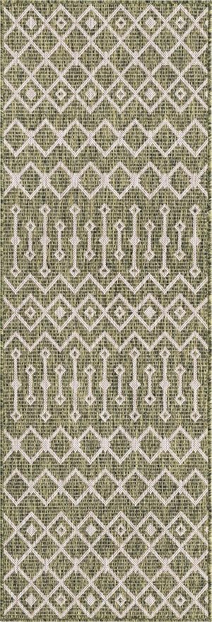 Unique Loom Outdoor Trellis Collection Area Rug - Image 3